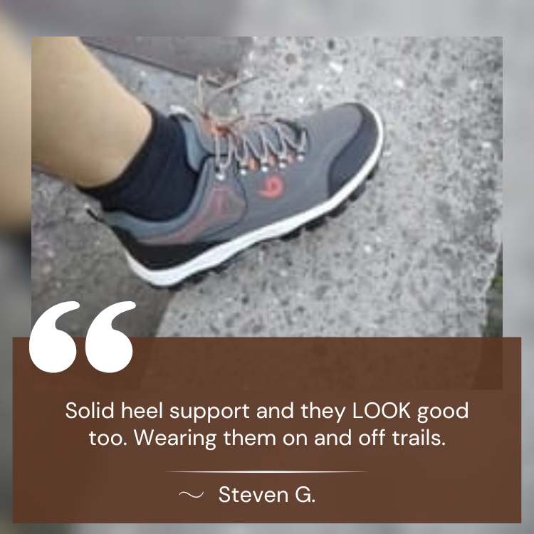 CloudStep - Zapatos ortopédicos - Comodidad máxima para el senderismo y el uso diario
