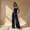 Costume élégant sans manches pour femme