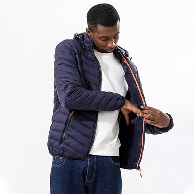 Chaqueta ligera de algodón para hombre