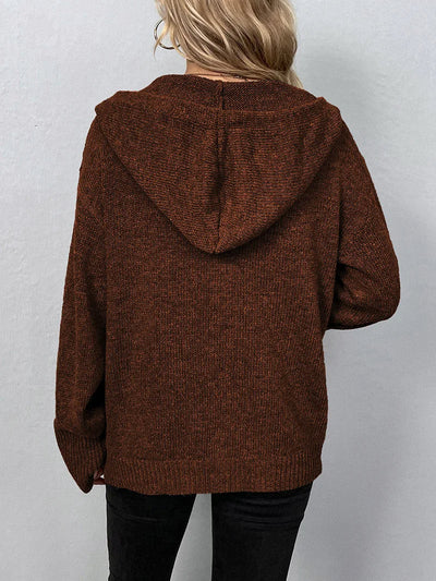 Gilet da donna con cappuccio