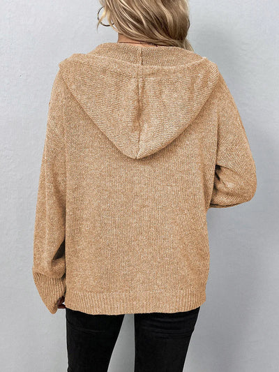 Gilet da donna con cappuccio