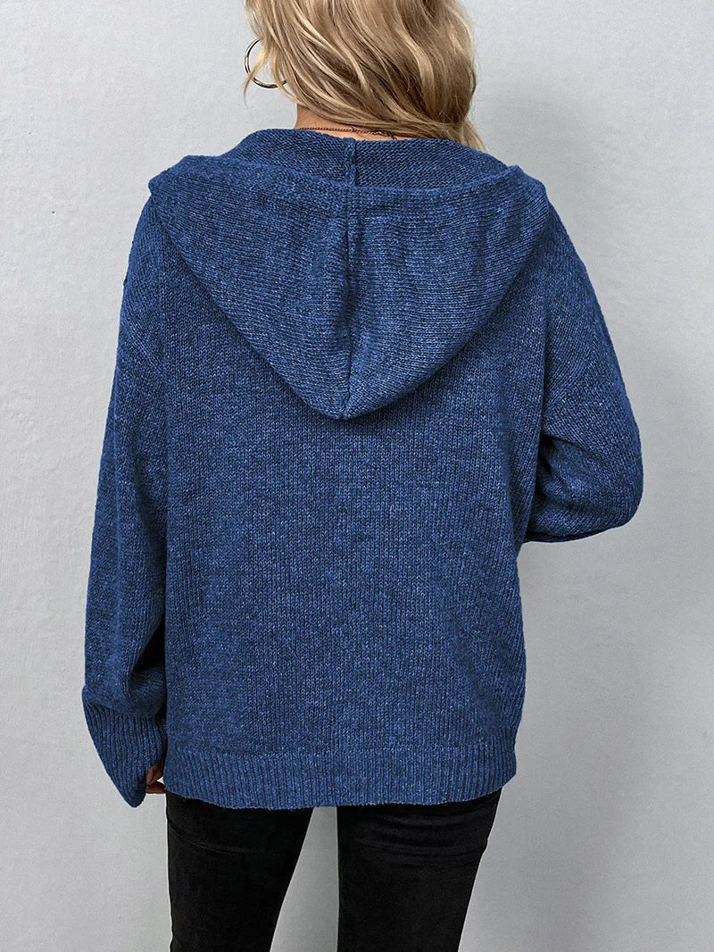 Gilet da donna con cappuccio
