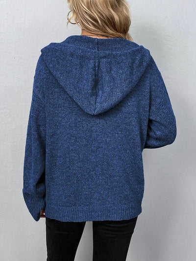Gilet da donna con cappuccio