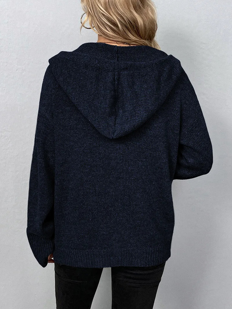 Gilet da donna con cappuccio