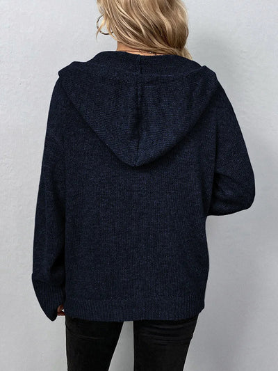 Gilet da donna con cappuccio