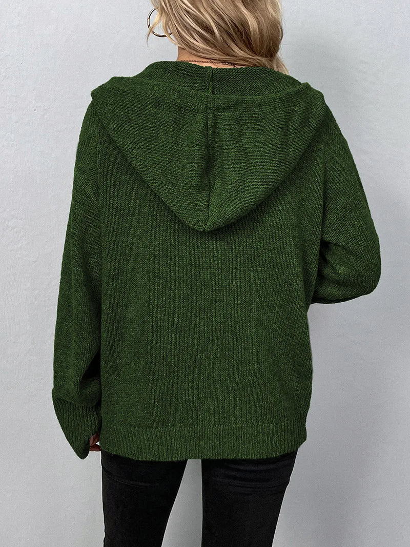 Gilet da donna con cappuccio