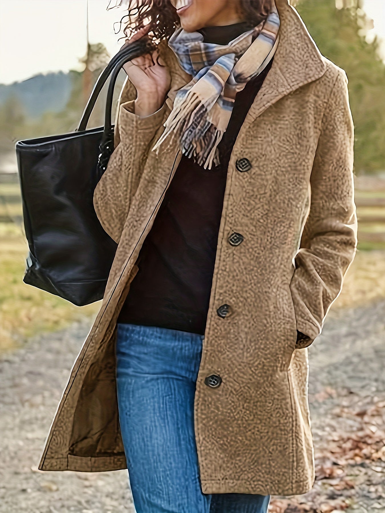 Giacca in pile Elara - Elegante e calda per le donne in autunno e in inverno