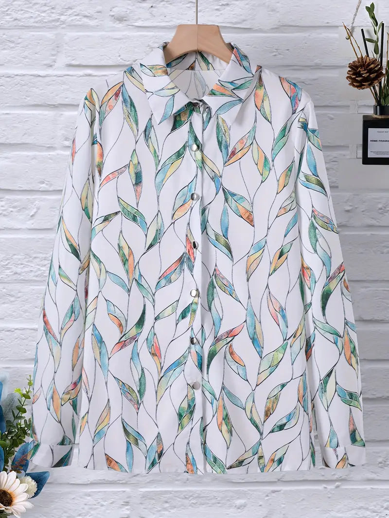 Lavi - Chemise décontractée à manches longues pour le printemps