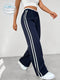 Dimphy | Pantaloni dritti eleganti a vita alta