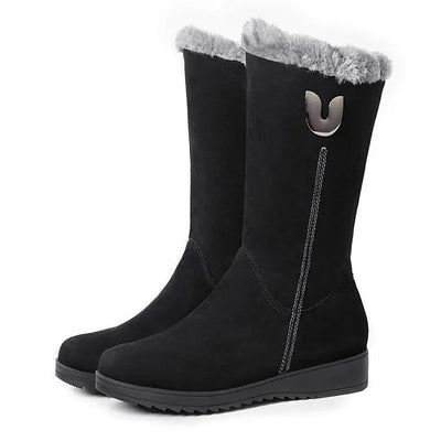 Botas de mujer con pelo alto