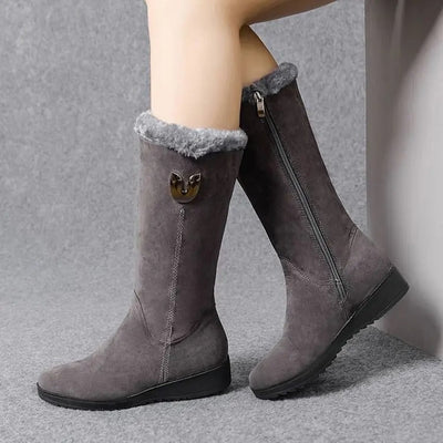 Botas de mujer con pelo alto