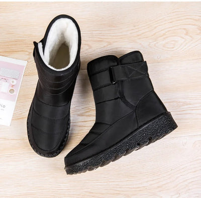 Botas de nieve impermeables y antideslizantes para mujer.