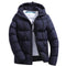 Chaqueta polar con capucha para hombre