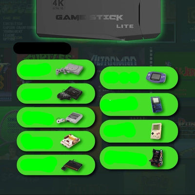 Console di gioco retrò 4K | sistema di oltre 20000 giochi