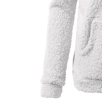 Giacca invernale da donna con cappuccio in pile