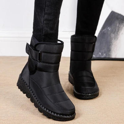 Botas de nieve impermeables y antideslizantes para mujer.