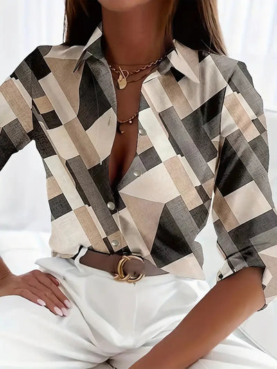 Lavi - Chemise décontractée à manches longues pour le printemps