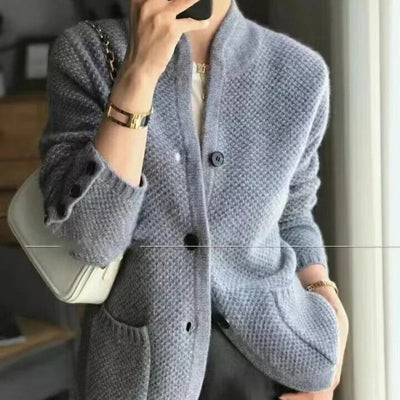 Mujer - Suéter de cuello alto - Cachemira - Estilo elegante