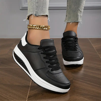 Zapatos ortopédicos flexibles: transpirables y cómodos para mujeres.