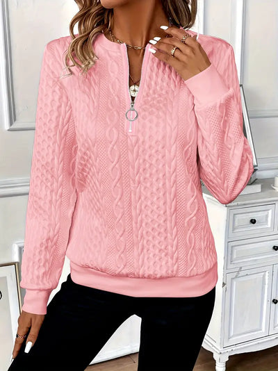 Elegante maglione lavorato a maglia