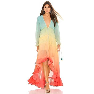 Amor arcoiris - Langes verträumtes Maxikleid