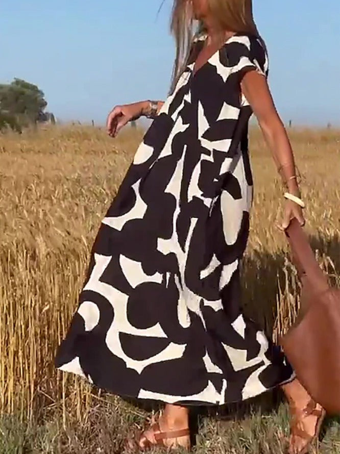 Luca - Vestido largo de mujer elegante y sofisticado