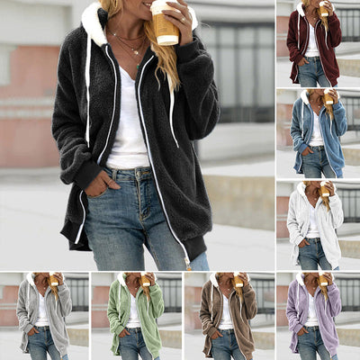 Veste femme avec zip souple 