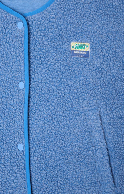 Gilet senza maniche da donna - Abbottonato, morbido e confortevole