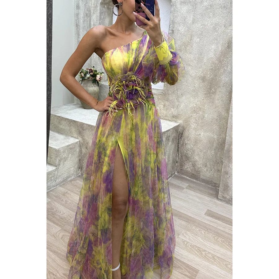 AMALIA | ELEGANTE VESTIDO FLORAL 