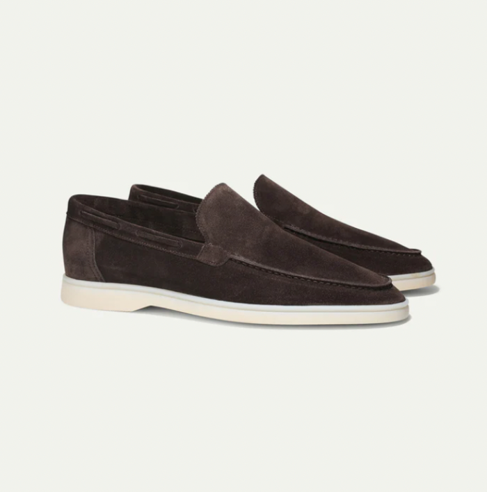Milán - Mocasines de ante de lujo para hombre