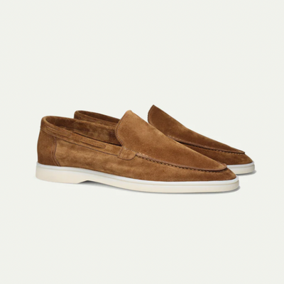 Milán - Mocasines de ante de lujo para hombre