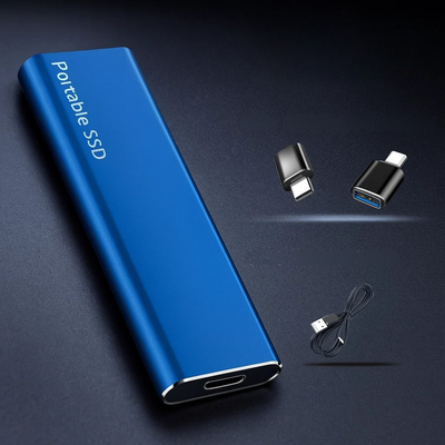 SSD portable avec transfert de données USB-C rapide