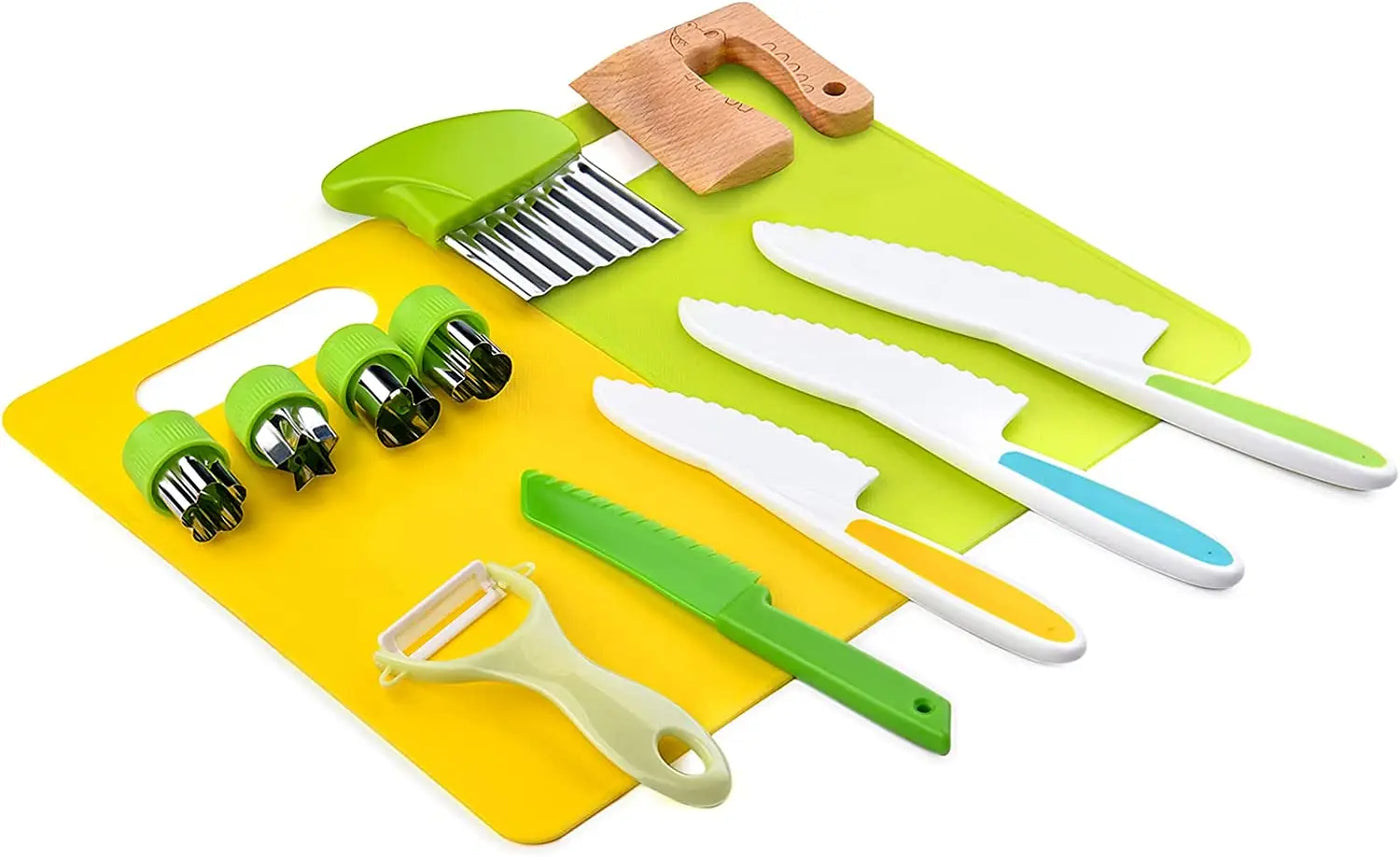 Set di utensili da cucina Montessori da 13 pezzi
