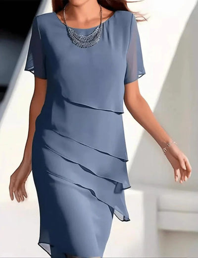Elegante vestido de mujer en capas | Ideal para días de relax