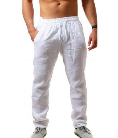 Pantalones de lino de verano para hombre - Naville