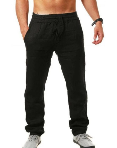 Pantalones de lino de verano para hombre - Naville