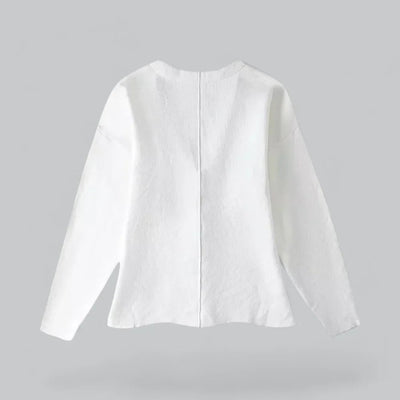 Elegante cárdigan de punto suave con cuello en V para mujer | Ideal para todas las estaciones