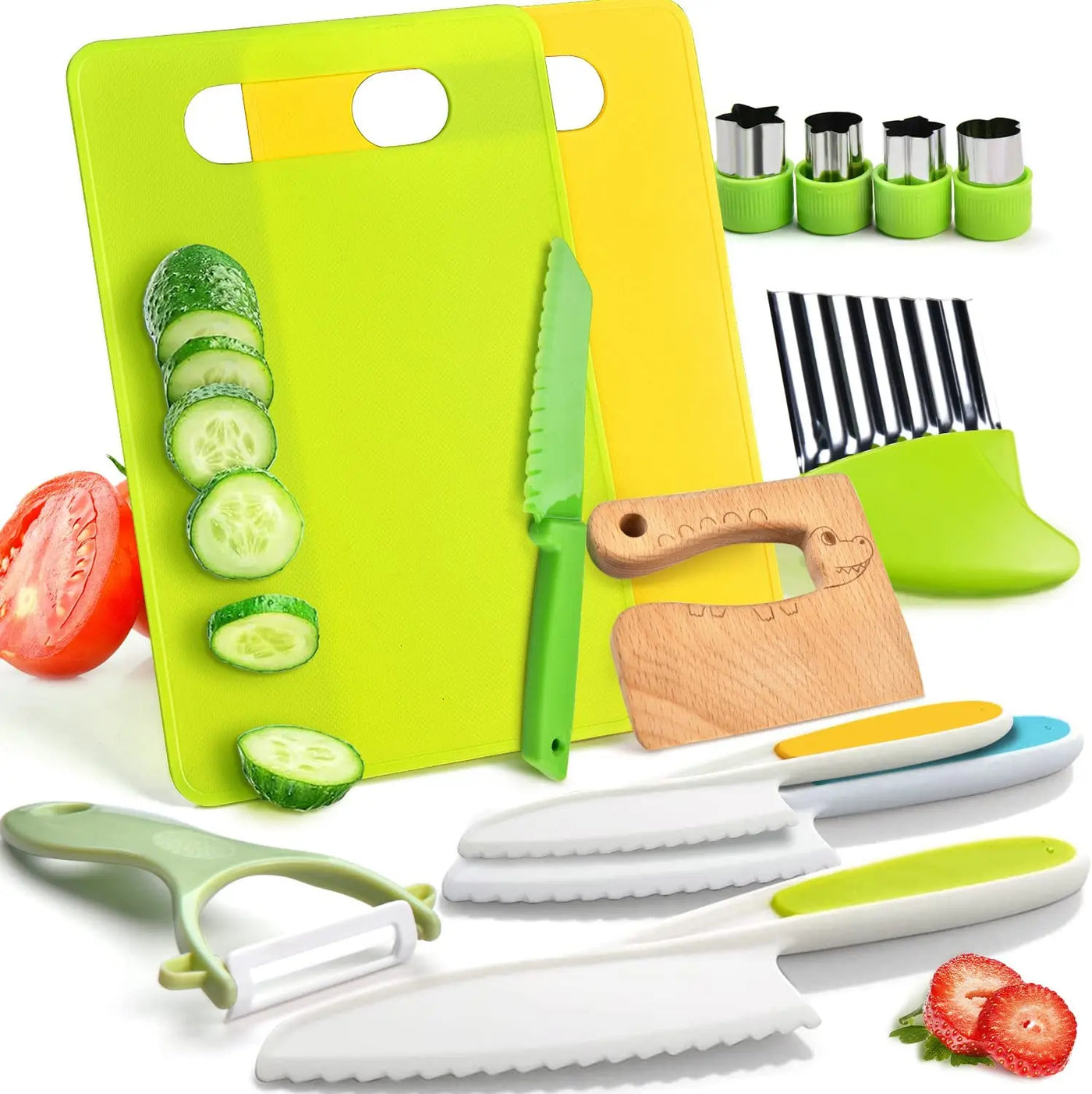 Set di utensili da cucina Montessori da 13 pezzi