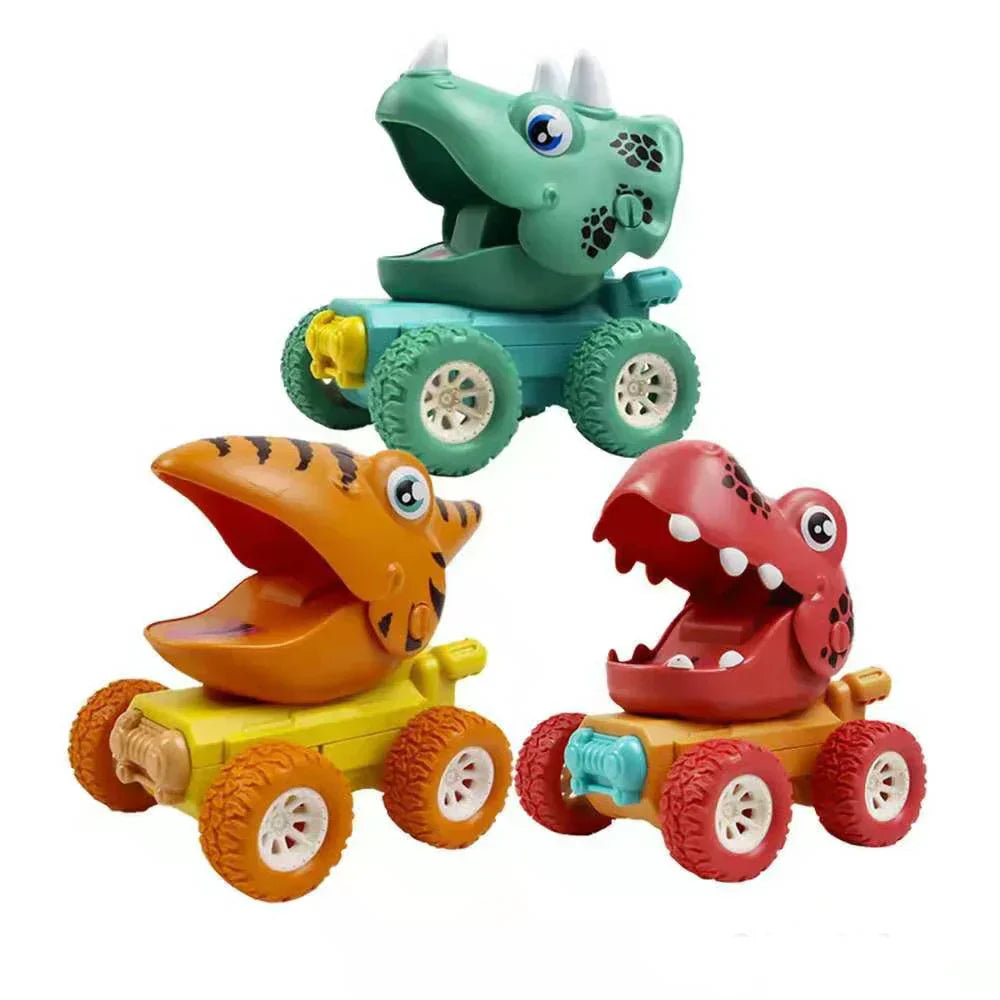Carrello Dino Monster da spingere e tirare