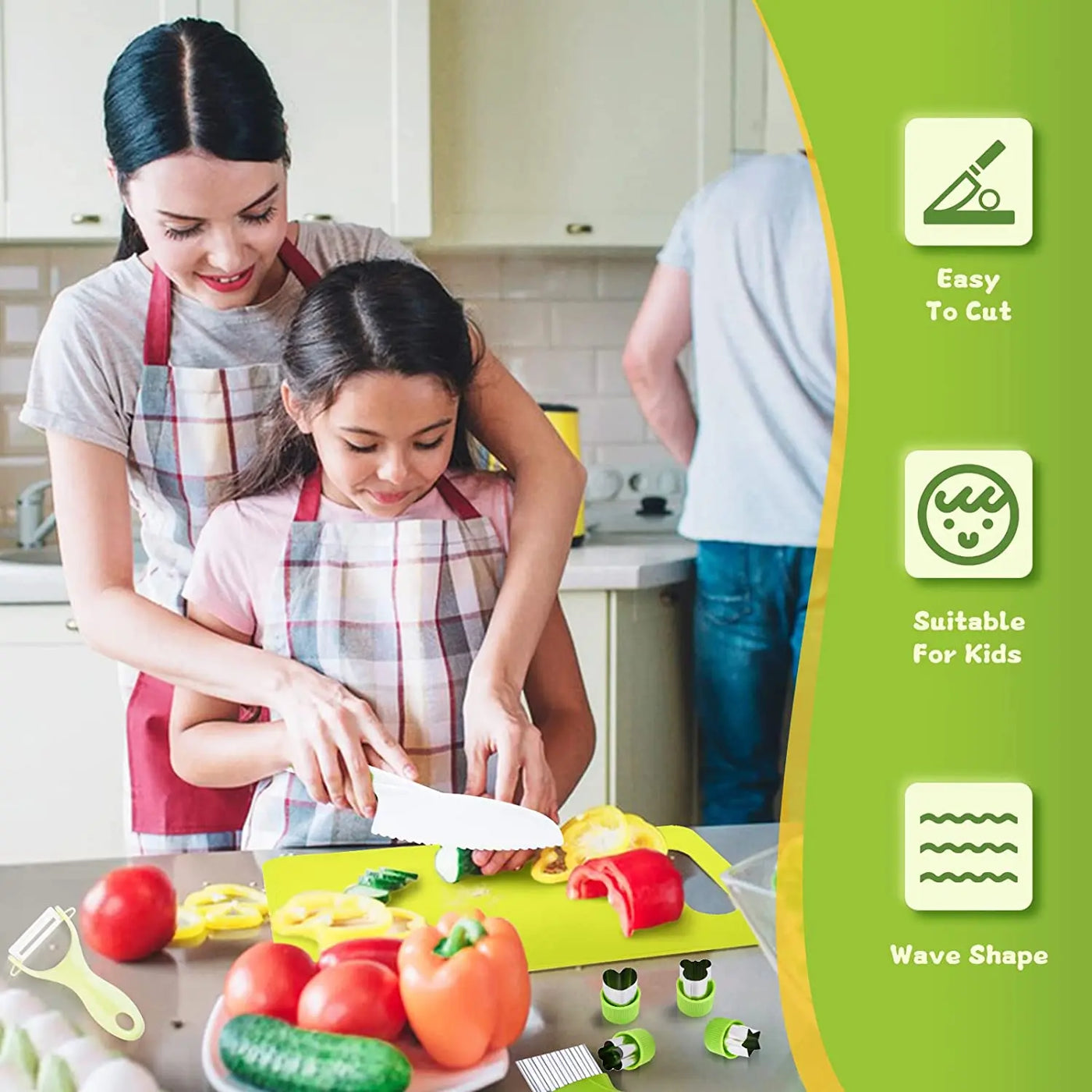 Set di utensili da cucina Montessori da 13 pezzi