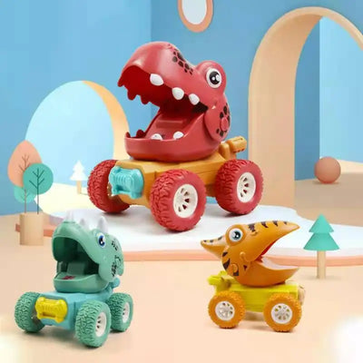Carrello Dino Monster da spingere e tirare