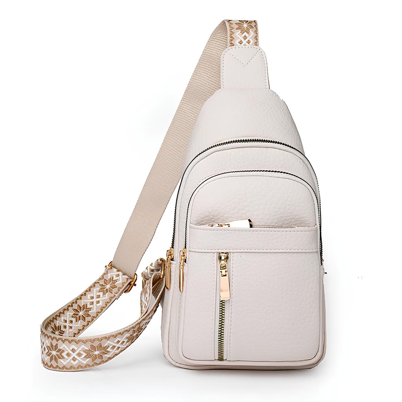 Petit sac à bandoulière pratique pour femme avec de nombreux compartiments