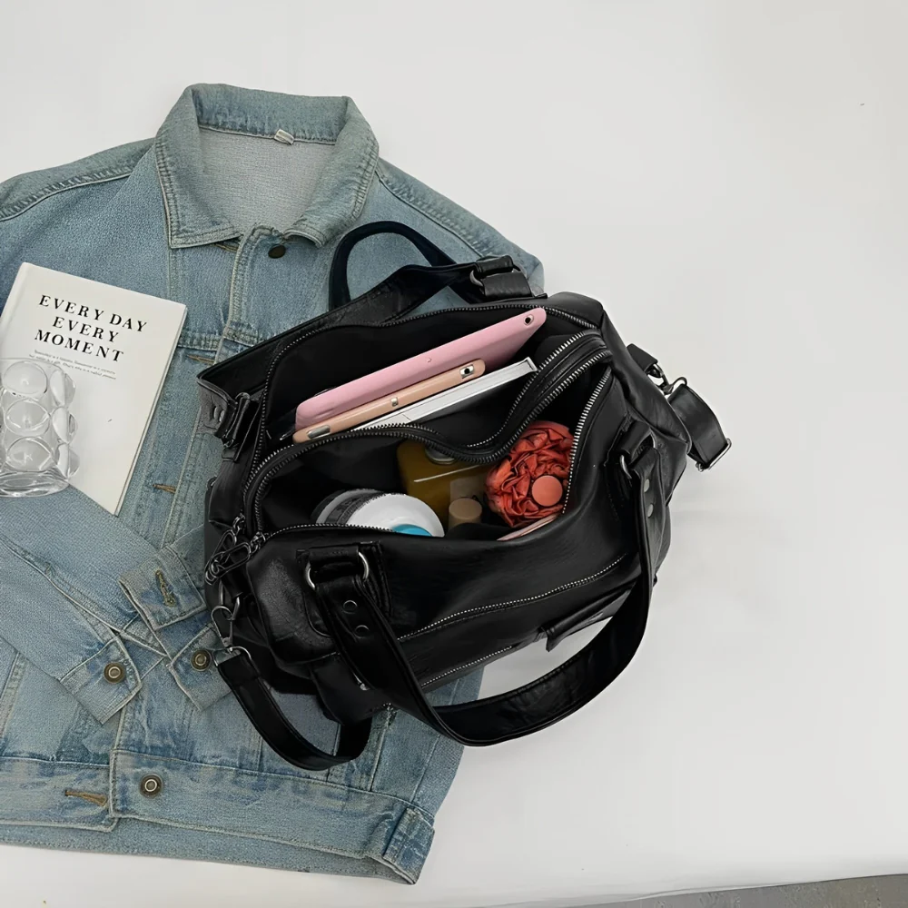 Chloé - grand sac à bandoulière en cuir