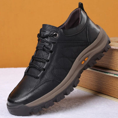 SCARPE ORTOPEDICHE DA UOMO IN PELLE
