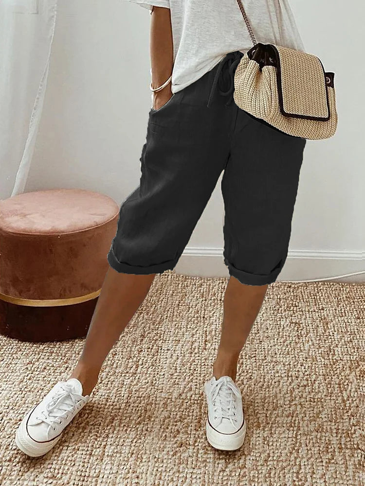 Ismène - Pantaloncini in cotone senza tempo | Massimo comfort e stile raffinato