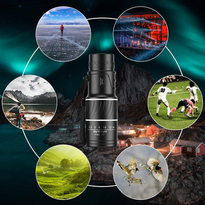 CloseView - Robusto telescopio per escursioni e osservazione della fauna selvatica