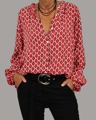 Blusa floral para mujer | Perfecta para todas las estaciones