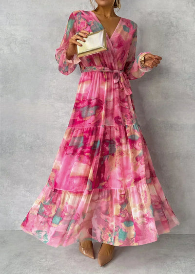Abito estivo a maniche lunghe da donna - Moda moderna e casual