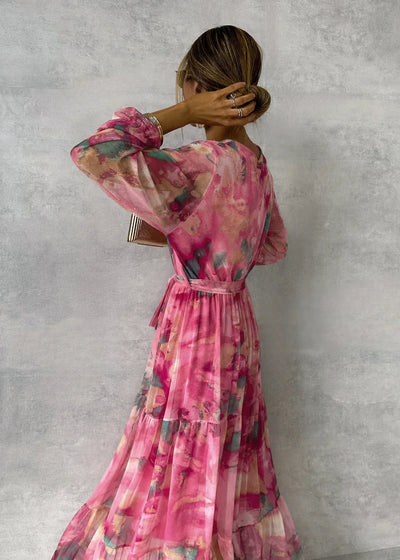 Abito estivo a maniche lunghe da donna - Moda moderna e casual