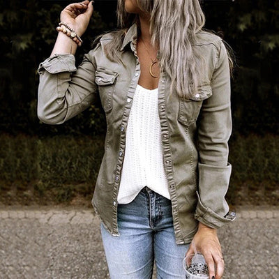 Giacca di jeans alla moda per donna - Elisa